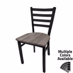 CM 234 Standard Ladderback Metal Frame Chair