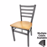 SL135C Clear Coat Ladderback Chair – Plain Welds