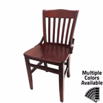 CW 554 Schoolhouse Solid Wood Frame Chair 1