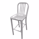 BM 252 ALM Navy series Aluminum Frame Barstool 1