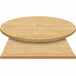 E*Wood (Oak) Manufactured Table Tops – 1″ or 2″ thicknesses – Clear Coat Finish