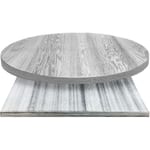 Whitewash Manufactured Table Tops – 1″ or 2″ thicknesses – Black Stain