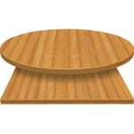 3mm Table Tops Planked Deluxe Pear with matching 3mm edge