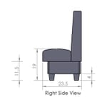 Hamilton Single Booth Dims
