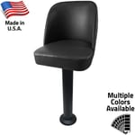SL6133DOM American Made Bucket Bar Height Restaurant Bolt Down Pedestal Stool