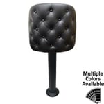 SL6133TUF Bucket Bar Height Bolt Down Pedestal Stool – Tufted Back