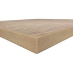 Backwoods Natural Bamboo with coordinating 3MM edge corner zoomed