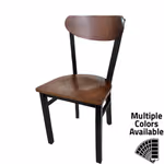 CM-262 Kidney Wood Back Chair
