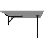 Table Base – Cantilever – 27.5″ with Pin Leg – Bar Height – 2″ Square Column