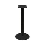 Table Base – 18″ Disc (Round) – Black Stamped Steel – Counter Height – 3″ Column