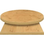 PVC Edge Manufactured Table Tops – 2″ thickness – Pinnacle Lancelot Oak Laminate