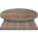PVC Edge Manufactured Table Tops – 2″ thickness – Pinnacle Potent Ash Laminate