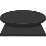 PVC Edge Manufactured Table Tops – 2″ thickness – Pinnacle Black Laminate