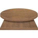 PVC Edge Manufactured Table Tops – 2″ thickness – Pinnacle Brick Oak Laminate