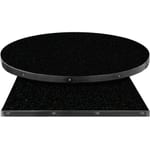 Fortress Manufactured Table Tops – Pinnacle Black Pearl Laminate