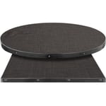 Fortress Manufactured Table Tops – Pinnacle Graphite Linen Laminate