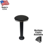 SL6117 Slimline Button Top Bar Height Bolt Down Pedestal Stool