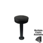 SL7129 Button Top Counter Height Bolt Down Pedestal Stool – Standard