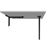 Table Base – Cantilever – 21″ with Pin Leg – Bar Height – 2″ Square Column