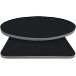 Retro T-Mold Manufactured Table Tops – Pinnacle Black Laminate