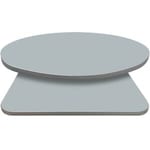 Retro T-Mold Manufactured Table Tops – Pinnacle Steel Gray Laminate