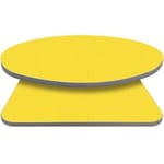 Retro T-Mold Manufactured Table Tops – Pinnacle Banana Yellow Laminate