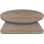Retro T-Mold Manufactured Table Tops – Pinnacle Somber Oak Laminate