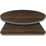 Retro T-Mold Manufactured Table Tops – Pinnacle Rustic Oak Laminate