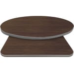 Retro T-Mold Manufactured Table Tops – Pinnacle Corona Walnut Laminate