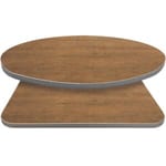 Retro T-Mold Manufactured Table Tops – Pinnacle Brick Oak Laminate