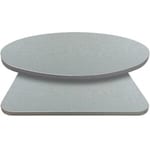Retro T-Mold Manufactured Table Tops – Pinnacle Gray Washed Tweed Laminate