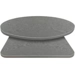 Retro T-Mold Manufactured Table Tops – Pinnacle Gray Tweed Laminate