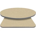 Retro T-Mold Manufactured Table Tops – Pinnacle Ivory Twist Laminate