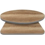 Retro T-Mold Manufactured Table Tops – Pinnacle Vintage Oak Laminate
