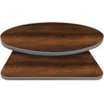 Retro T-Mold Manufactured Table Tops – Pinnacle Knotty Oak Laminate