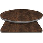 Retro T-Mold Manufactured Table Tops – Pinnacle Oxidized Slate Laminate
