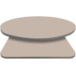 Retro T-Mold Manufactured Table Tops – Pinnacle Taupe Laminate