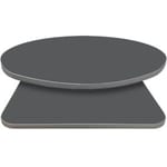 Retro T-Mold Manufactured Table Tops – Pinnacle Slate Gray Laminate