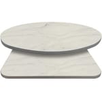 Retro T-Mold Manufactured Table Tops – Pinnacle Modern Marble (matte) Laminate