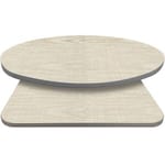 Retro T-Mold Manufactured Table Tops – Pinnacle Ivory Linen Laminate