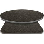 Retro T-Mold Manufactured Table Tops – Pinnacle Oconee Hickory Laminate