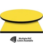 PVC Edge Manufactured Table Tops – 1.25″ thickness – Pinnacle Banana Yellow Laminate