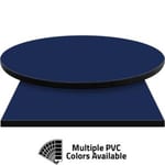 PVC Edge Manufactured Table Tops – 1.25″ thickness – Pinnacle Royal Blue Laminate