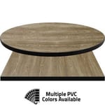 PVC Edge Manufactured Table Tops – 1.25″ thickness – Pinnacle Mild Ash Laminate