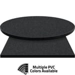 PVC Edge Manufactured Table Tops – 1.25″ thickness – Pinnacle Gray Pearl Laminate