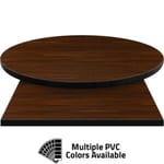 PVC Edge Manufactured Table Tops – 1.25″ thickness – Pinnacle Monterey Cypress Laminate