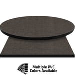 PVC Edge Manufactured Table Tops – 1.25″ thickness – Pinnacle Gray Twist Laminate