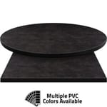 PVC Edge Manufactured Table Tops – 1.25″ thickness – Pinnacle Raven Slate Laminate