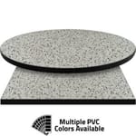 PVC Edge Manufactured Table Tops – 1.25″ thickness – Pinnacle Maremma Laminate