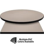 PVC Edge Manufactured Table Tops – 1.25″ thickness – Pinnacle Beige Diamond Laminate